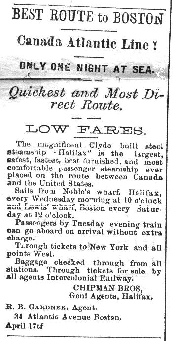 Canada Atlantic Steamship Line