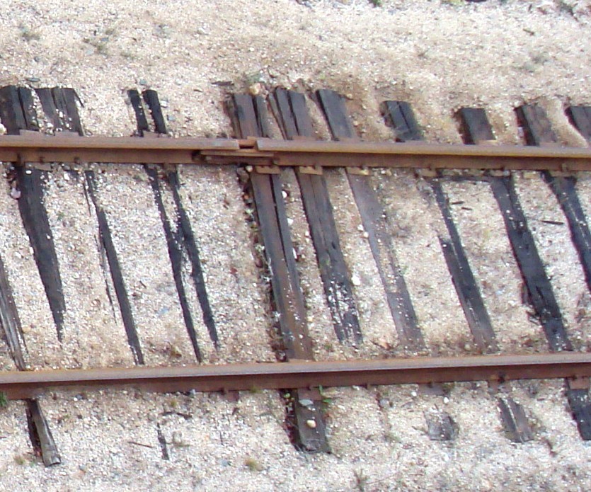W&HR: Windsor Branch main line track, 2 November 2010