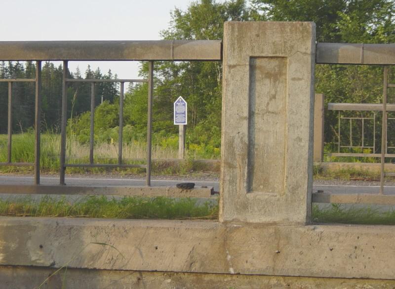 Colchester County: Acadian Heritage sign #6, Lower Debert