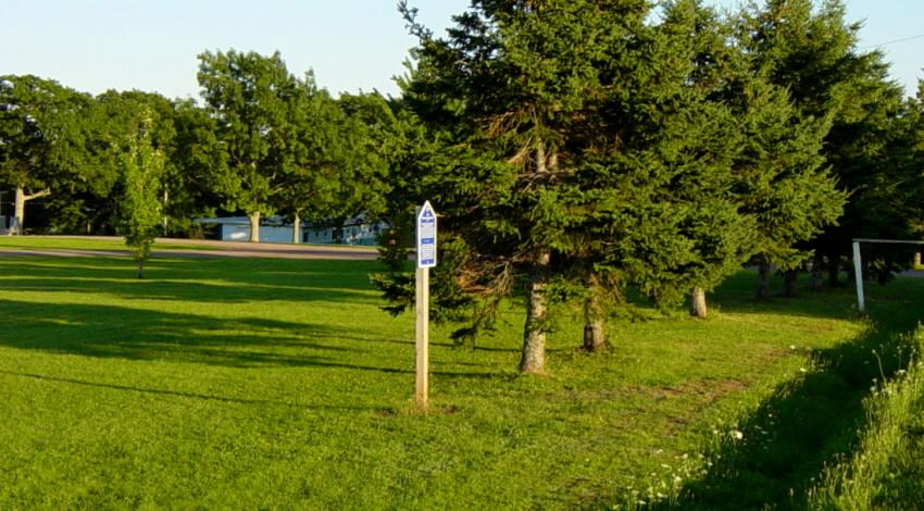 Colchester County: Acadian Heritage sign #12, Tatamagouche