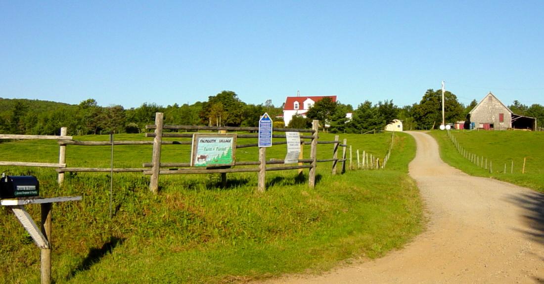 Hants County: Acadian Heritage sign #05, Castle Frederick