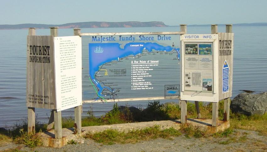 Hants County: Acadian Heritage sign #20, Cheverie