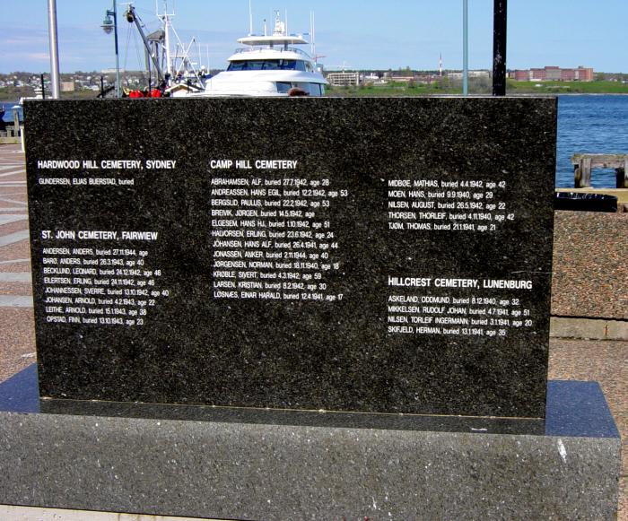 Halifax: Norwegian Memorial, Sackville Landing