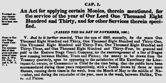The Act as printed in 1835.