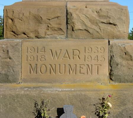 Judique, Nova Scotia: war memorial monument