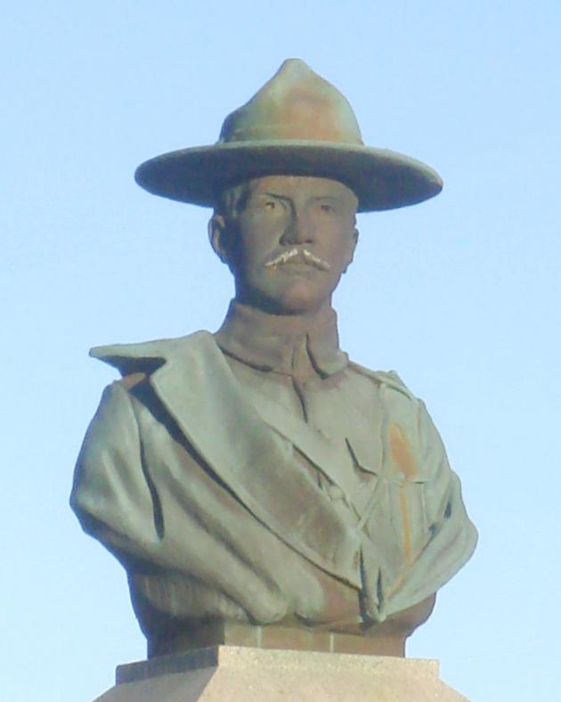 Nova Scotia: Harold Borden monument, Canning