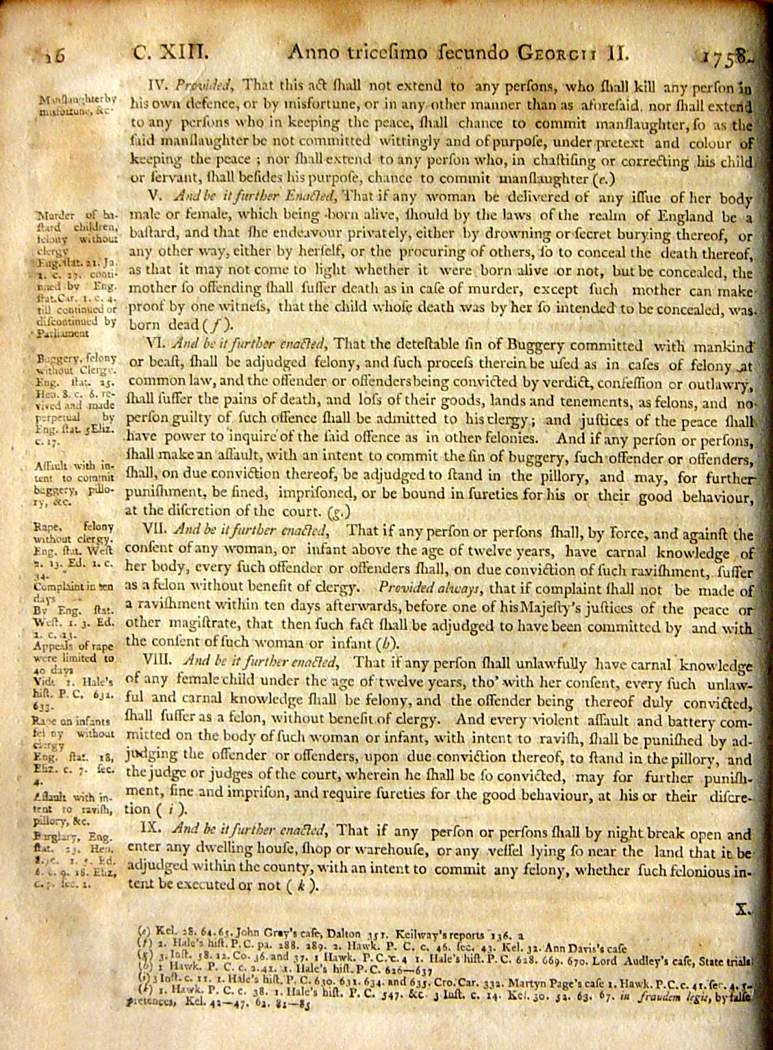 Page 16, Statutes of Nova Scotia, 1805, R.J. Uniacke