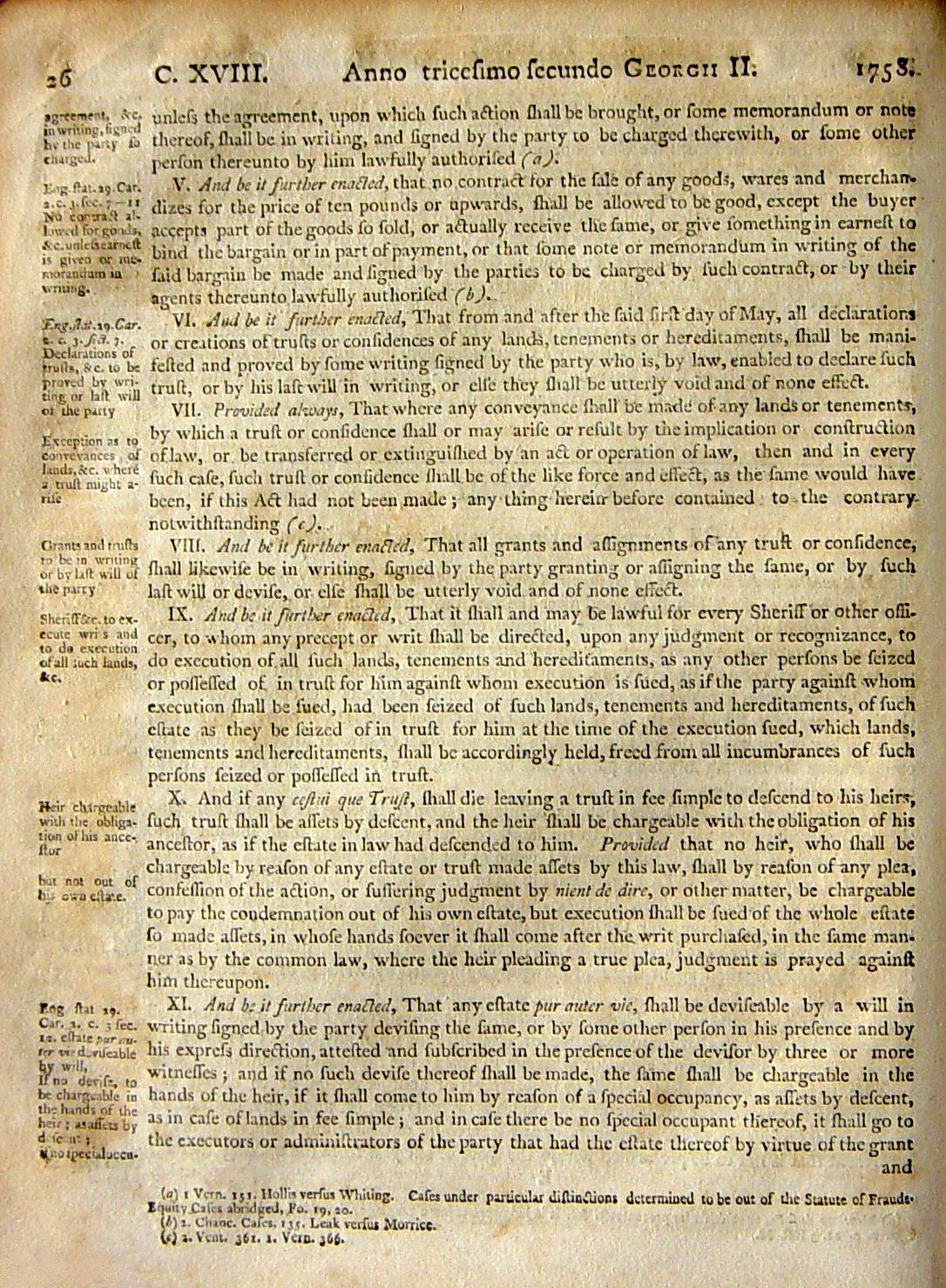 Page 26, Statutes of Nova Scotia, 1805, R.J. Uniacke