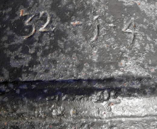 Five Houses cast iron cannon