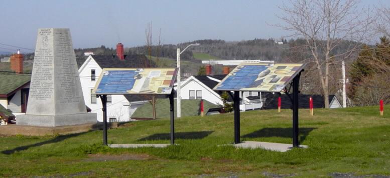 Blockhouse Hill, interpretative panels