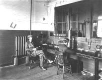 Guglielmo Marconi at Marconi Towers, Cape Breton Island, Nova Scotia