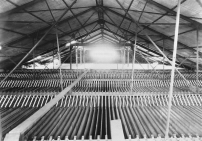 High-voltage condenser plates, Marconi Towers, Cape Breton Island, Nova Scotia