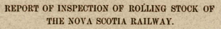 Nova Scotia Railway rolling stock 1863: page 17 (pdf 24)