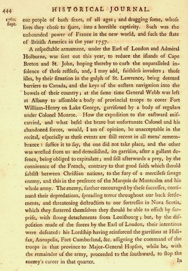 British Empire in the New World, Final Review 1769