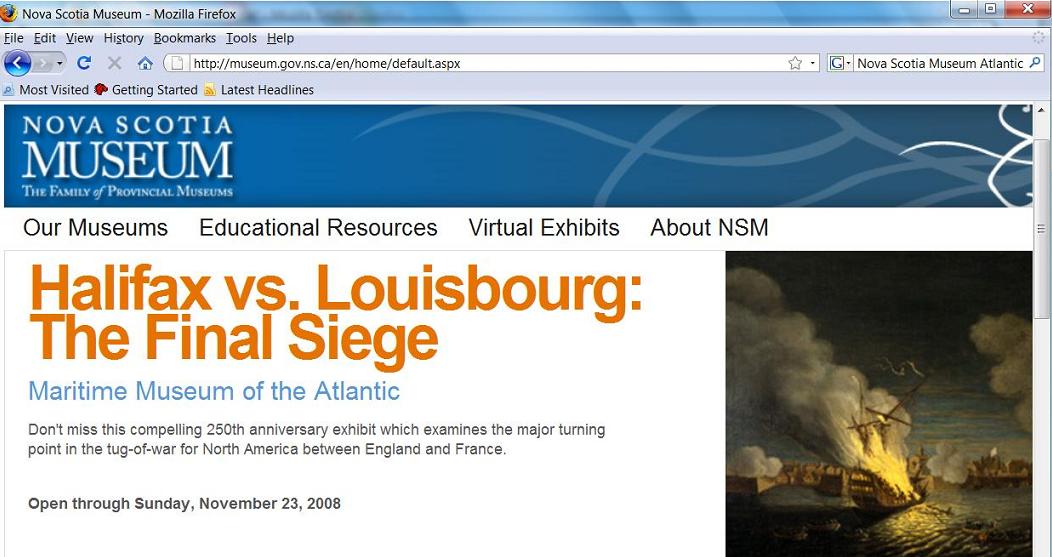 Maritime Museum of the Atlantic, Halifax, Nov 2008