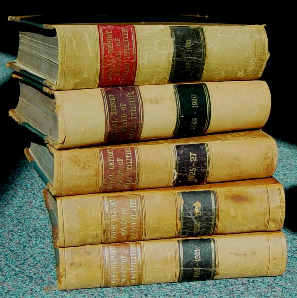 Public Utilities Board of Nova Scotia: Annual Reports 1919-1933