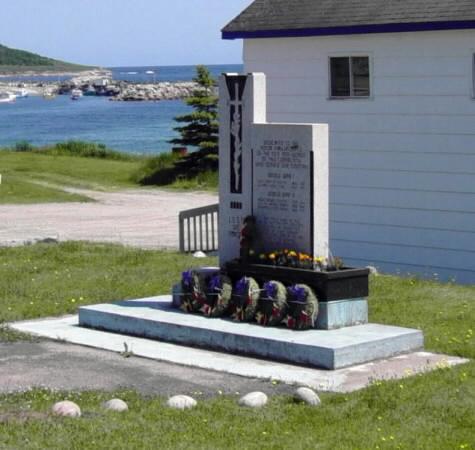 Ingonish: war memorial